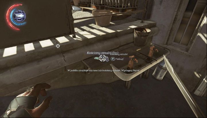 The bonecharm is on the roof. - Secrets | Mission 7 - Mission 7 - A Crack in the Slab - Dishonored 2 Game Guide