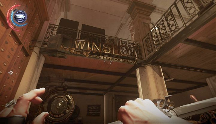 Wait for the guard to end his conversation with the shopkeeper. - Find the entrance to the Grand Palace | Mission 8 - Mission 8 - The Grand Palace - Dishonored 2 Game Guide