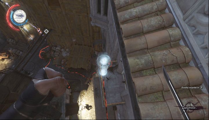Use the balcony to get to the infected apartment. - Find the entrance to the Grand Palace | Mission 8 - Mission 8 - The Grand Palace - Dishonored 2 Game Guide