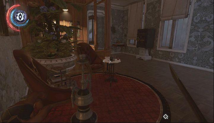 The safe combination has been written down on the painting. - Find the entrance to the Grand Palace | Mission 8 - Mission 8 - The Grand Palace - Dishonored 2 Game Guide
