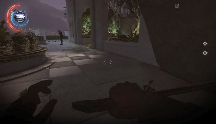 Hop over the wall. - Eliminate Duke Abele | Mission 8 - Mission 8 - The Grand Palace - Dishonored 2 Game Guide