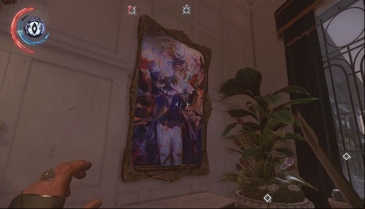 The painting is hanging next to the piano. - Secrets | Mission 8 - Mission 8 - The Grand Palace - Dishonored 2 Game Guide