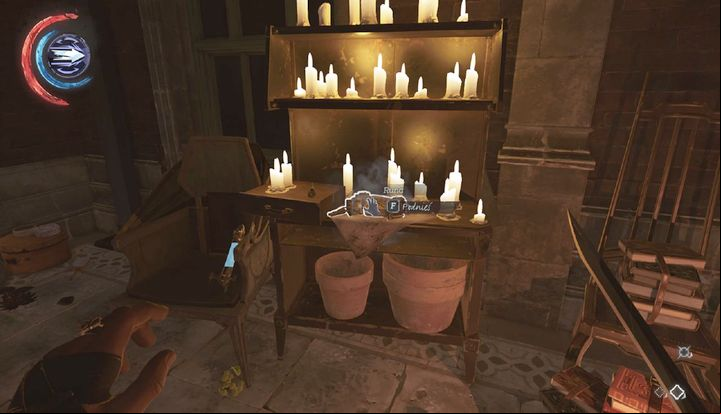 Thats a rune no doubt. - Secrets | Mission 5 - Mission 5 - The Royal Conservatory - Dishonored 2 Game Guide