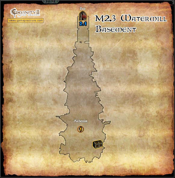 1 - Broken Valley - M2.3 Watermill Basement - Broken Valley - Divinity II: Ego Draconis - Game Guide and Walkthrough