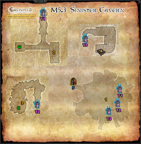 1 - Orobas Fjords - M5.3 Sinister Cavern - Orobas Fjords - Divinity II: Ego Draconis - Game Guide and Walkthrough