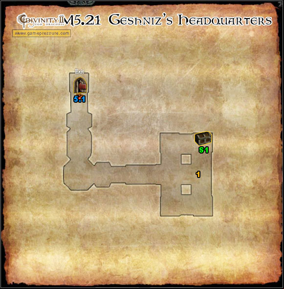 1 - Orobas Fjords - M5.21 Geshniz's Headquarters - Orobas Fjords - Divinity II: Ego Draconis - Game Guide and Walkthrough