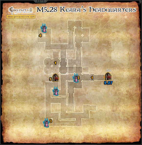 1 - Orobas Fjords - M5.28 Keara's Headquarters - Orobas Fjords - Divinity II: Ego Draconis - Game Guide and Walkthrough