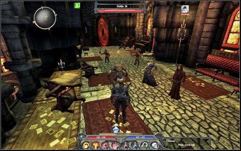 Once you're inside, go to the centre of the room to talk with Zandalor - Aleroth - Main quests - Aleroth - Divinity II: Ego Draconis - Game Guide and Walkthrough