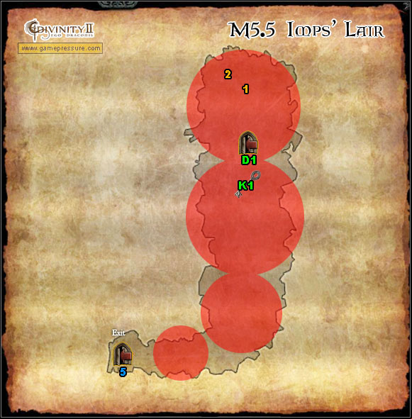 1 - World Atlas - Map - Orobas Fjords - M5.5 Imps' Lair - World Atlas - Orobas Fjords - Divinity II: Ego Draconis - Game Guide and Walkthrough