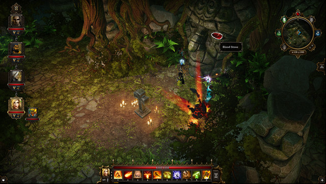 A Bloodstone behind the tombstone - Dark Forest | Secrets and digging out treasures - Secrets and digging out treasures - Divinity: Original Sin Game Guide