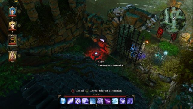 You can cheat the game a little, to get to the air button a lot quicker. - Puzzle - opening the gate to the Source Temple | Dark Forest - Side quests - Dark Forest - Side quests - Divinity: Original Sin Game Guide