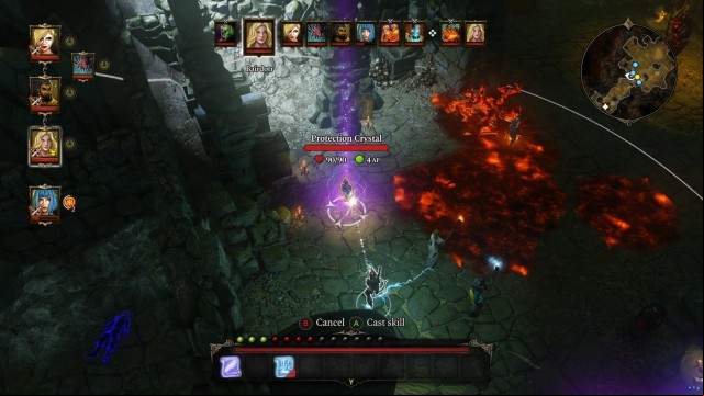 In the Tactician Mode, you will have to destroy special crystals, in order to damage the boss. - Braccus Rex | Bosses - Bosses - Divinity: Original Sin Game Guide