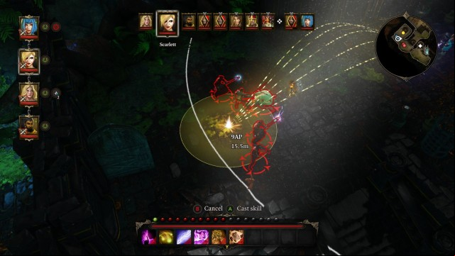 Master-level spells - Deadly Spores on the screenshot - will empty the health bars of the enemies. - Loic | Bosses - Bosses - Divinity: Original Sin Game Guide