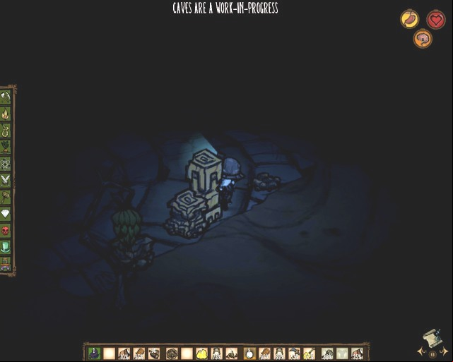 Thulecite walls can be destroyed - New items - Ruins - Dont Starve - Game Guide and Walkthrough