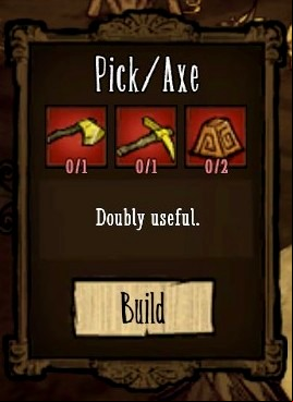 This tool will come in handy. - New items - Ruins - Dont Starve - Game Guide and Walkthrough