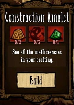 This will save you a lot of materials. - New items - Ruins - Dont Starve - Game Guide and Walkthrough