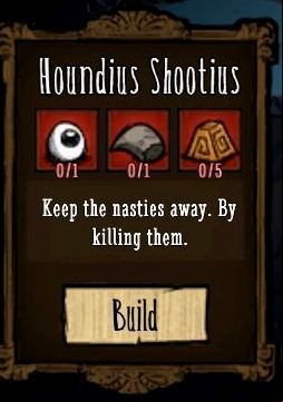 This device can help you repel an enemy attack - New items - A Moderately Friendly Update - Dont Starve - Game Guide and Walkthrough
