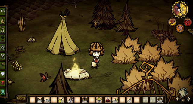 Another reliable method of gathering food is to plant a larger number of Berry Bushes - Surviving the winter - Winter - Dont Starve - Game Guide and Walkthrough