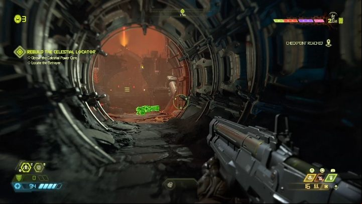 Action - you can use it to destroy energy shields of enemies - Doom Eternal: Weapons guide - Basics - Doom Eternal Guide