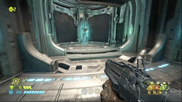 On the lower deck you will find many rooms with secrets - Doom Eternal: Fortress Of Doom secrets maps and location - Collectibles and secrets - Doom Eternal Guide