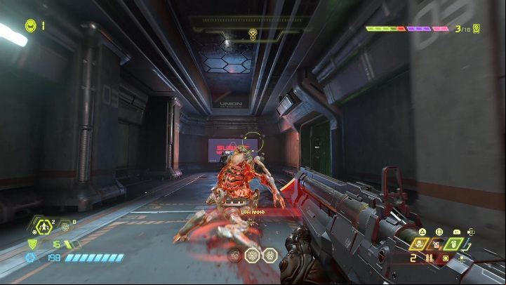 Carcass uses an energy shield so use the Plasma Rifle to attack it - Doom Eternal: Bestiary - Basics - Doom Eternal Guide