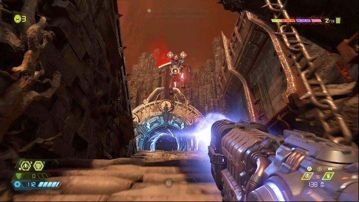 Revenant has rocket launchers, which are a huge threat to you - Doom Eternal: Bestiary - Basics - Doom Eternal Guide