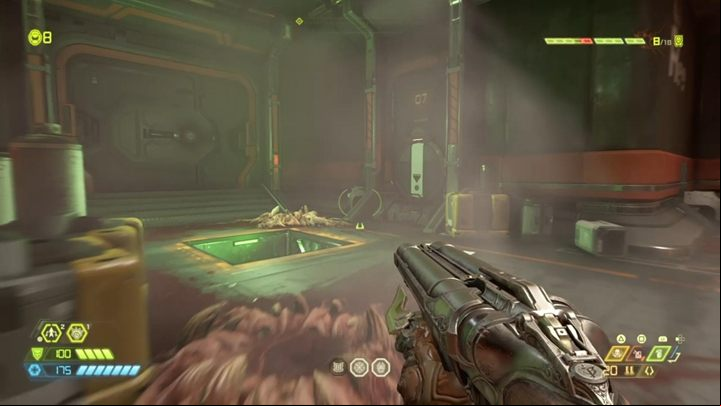 Then, reach the another damaged part of the base - Doom Eternal: Mars Core walkthrough - Levels walkthrough - Doom Eternal Guide