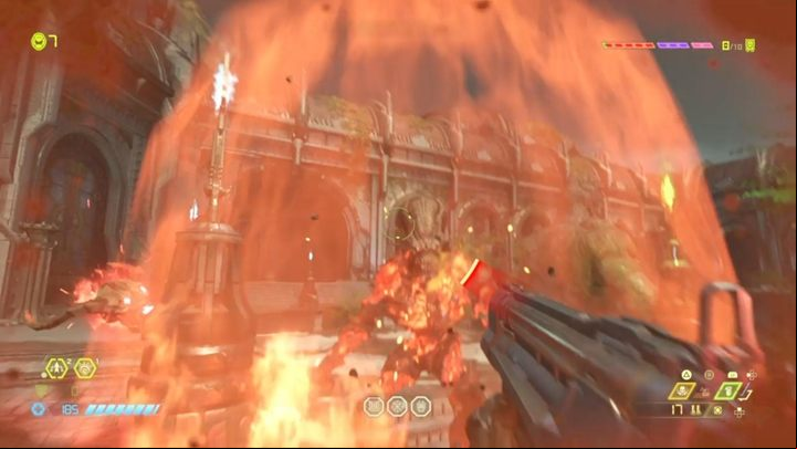 After the fight, move on and you will reach a large square - Doom Eternal: Taras Nabad walkthrough - Levels walkthrough - Doom Eternal Guide