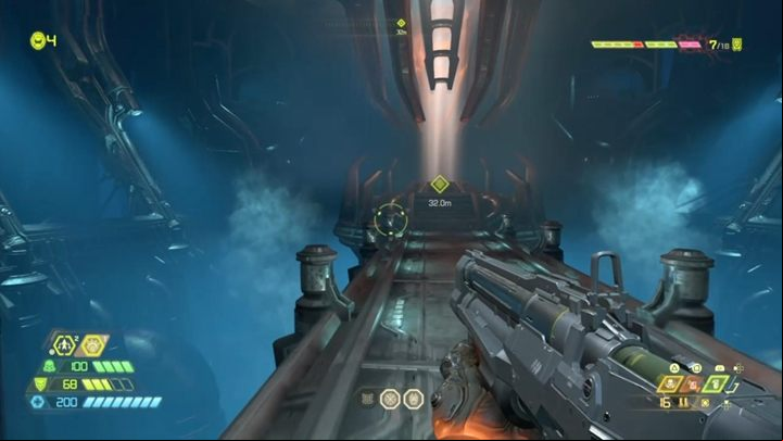 Make a few jumps and kill some enemies - Doom Eternal: Taras Nabad walkthrough - Levels walkthrough - Doom Eternal Guide