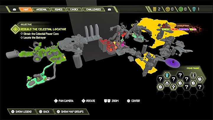 The map in Doom Eternal is the same as the one in its 2016 predecessor - it is made in 3D - Doom Eternal: Starting tips and guide - Basics - Doom Eternal Guide