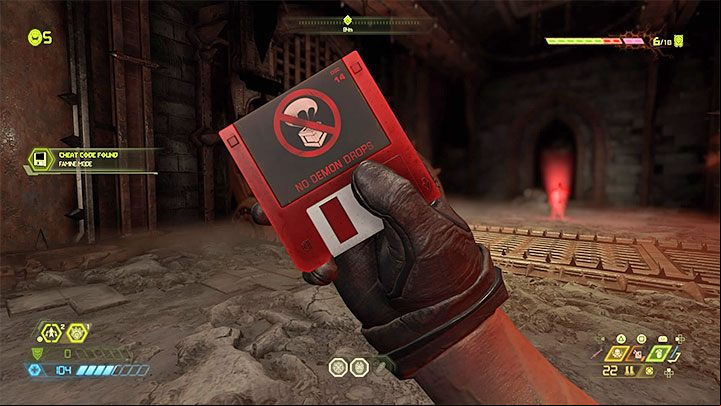 The first step is to get a floppy disk that unlocks famine mode - Doom Eternal: Master of Fasting trophy - how to unlock it? - Collectibles and exploration - Doom Eternal Guide