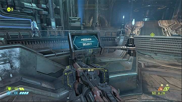 Upon returning to the Fortress of Doom, interact with the Mission Select computer - Doom Eternal: Master of Fasting trophy - how to unlock it? - Collectibles and exploration - Doom Eternal Guide