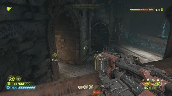 A little further away you have the Soul Forge, which is protected by an army of enemies - Doom Eternal: Nekravol 2 walkthrough - Levels walkthrough - Doom Eternal Guide