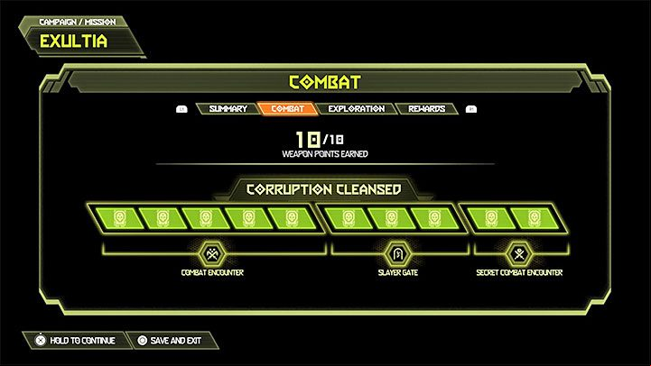The Demonic Corruption Meter always has a total of 10 icons - Doom Eternal: Demonic Corruption Meter - what is it - Character development - Doom Eternal Guide