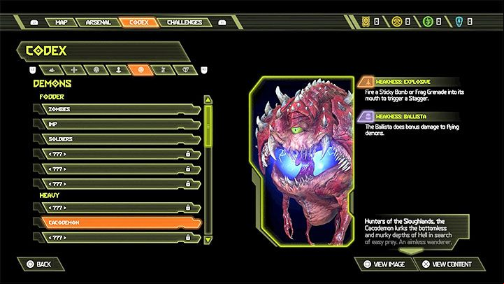 Cacodemons are huge flying monsters that attack with projectiles - Doom Eternal: Cacodemons - how to kill them easily? - Combat - Doom Eternal Guide