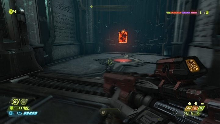 You will get to this place by completing the story mission - Doom Eternal: Exultia secrets maps and location - Collectibles and secrets - Doom Eternal Guide