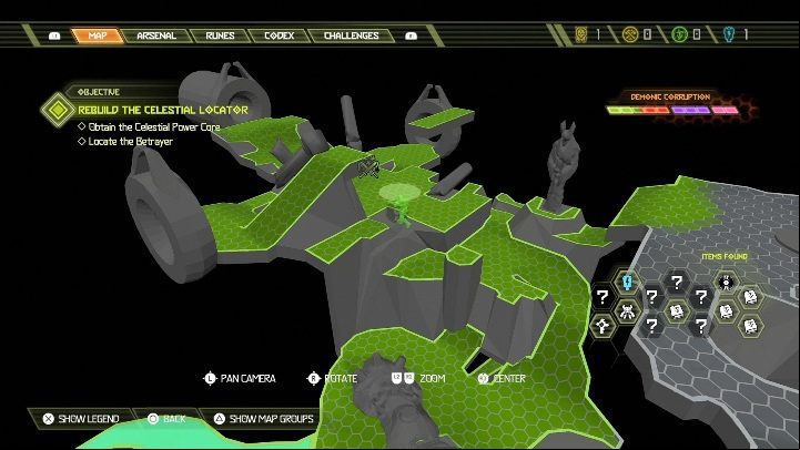 8 - Doom Eternal: Exultia secrets maps and location - Collectibles and secrets - Doom Eternal Guide