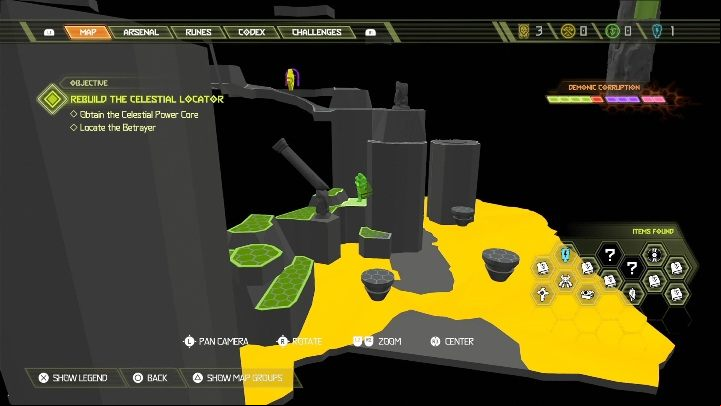 12 - Doom Eternal: Exultia secrets maps and location - Collectibles and secrets - Doom Eternal Guide