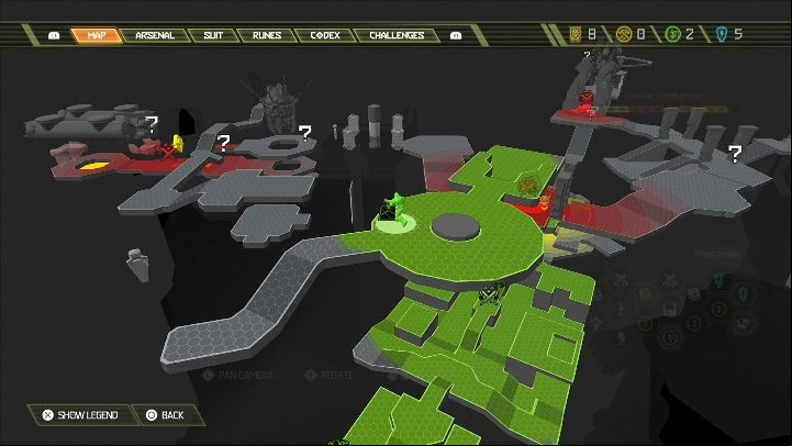 5 - Doom Eternal: Doom Hunter Base secrets maps and location - Collectibles and secrets - Doom Eternal Guide