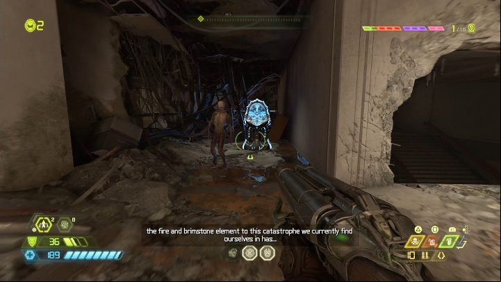 Return to the aforementioned staircase - Doom Eternal: Arc Complex secrets maps and location - Collectibles and secrets - Doom Eternal Guide