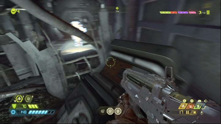 Youll fall down to the lower floor during the story mission - Doom Eternal: Arc Complex secrets maps and location - Collectibles and secrets - Doom Eternal Guide