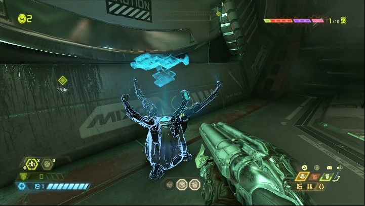 You will find the map by going to the end of the room, right behind the trap door - Doom Eternal: Mars Core secrets maps and location - Collectibles and secrets - Doom Eternal Guide