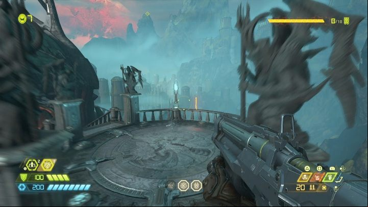 Walk straight ahead to find this note - Doom Eternal: Sentinel Prime secrets maps and location - Collectibles and secrets - Doom Eternal Guide