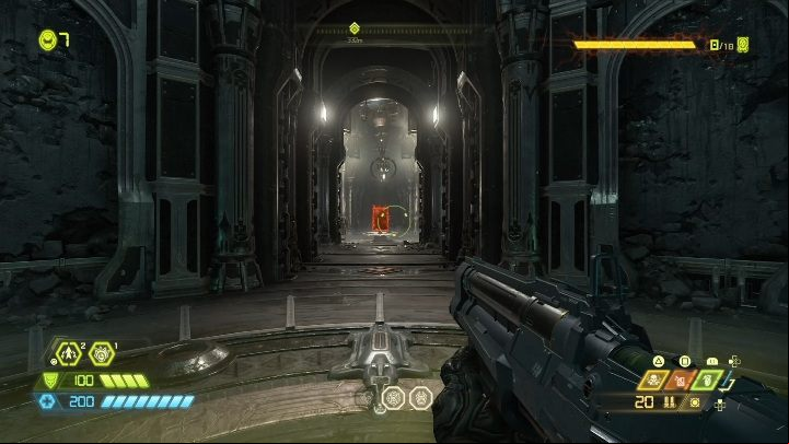 The next note is practically under your feet - Doom Eternal: Sentinel Prime secrets maps and location - Collectibles and secrets - Doom Eternal Guide