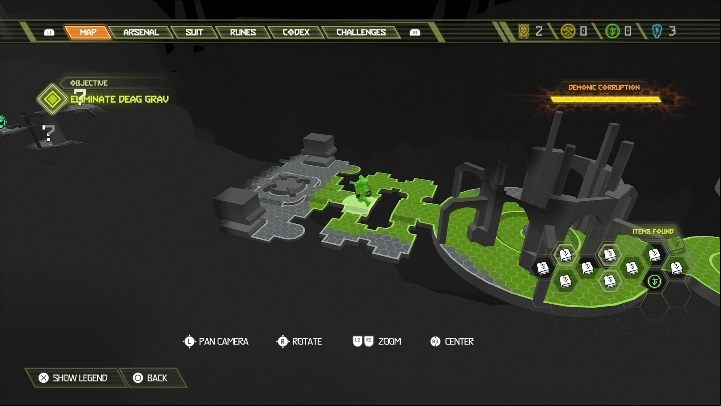 3 - Doom Eternal: Sentinel Prime secrets maps and location - Collectibles and secrets - Doom Eternal Guide