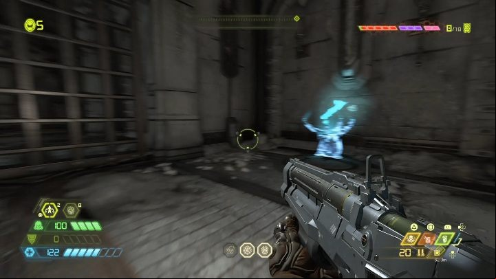 The map is located directly above the token - Doom Eternal: Taras Nabad secrets maps and location - Collectibles and secrets - Doom Eternal Guide
