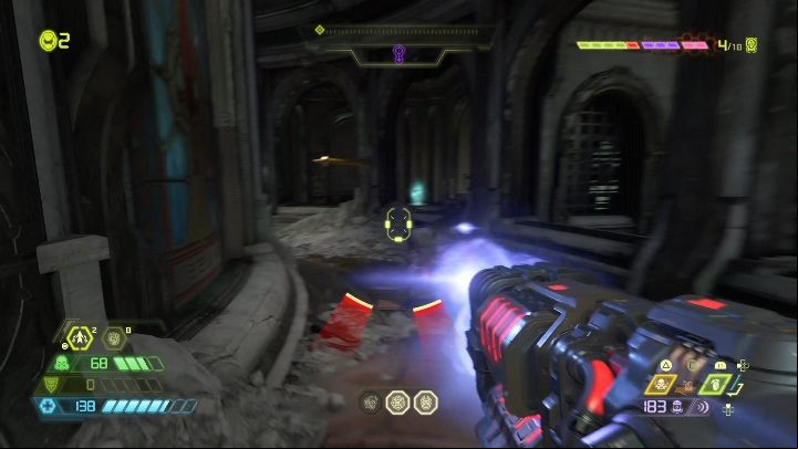 You will get to this secret after fighting opponents - Doom Eternal: Taras Nabad secrets maps and location - Collectibles and secrets - Doom Eternal Guide