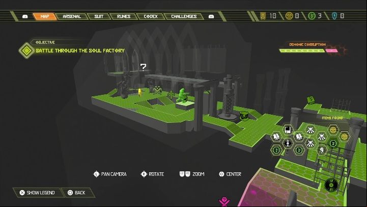 13 - Doom Eternal: Nekravol 1 secrets maps and location - Collectibles and secrets - Doom Eternal Guide