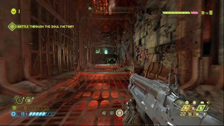 Follow the corridor full of traps - Doom Eternal: Nekravol 1 secrets maps and location - Collectibles and secrets - Doom Eternal Guide