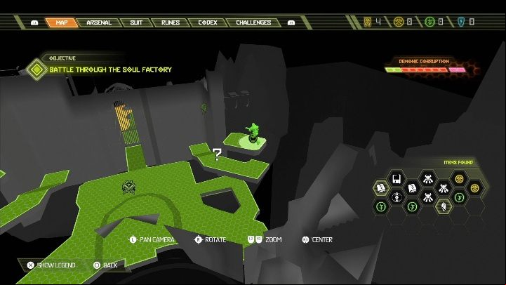 14 - Doom Eternal: Nekravol 1 secrets maps and location - Collectibles and secrets - Doom Eternal Guide